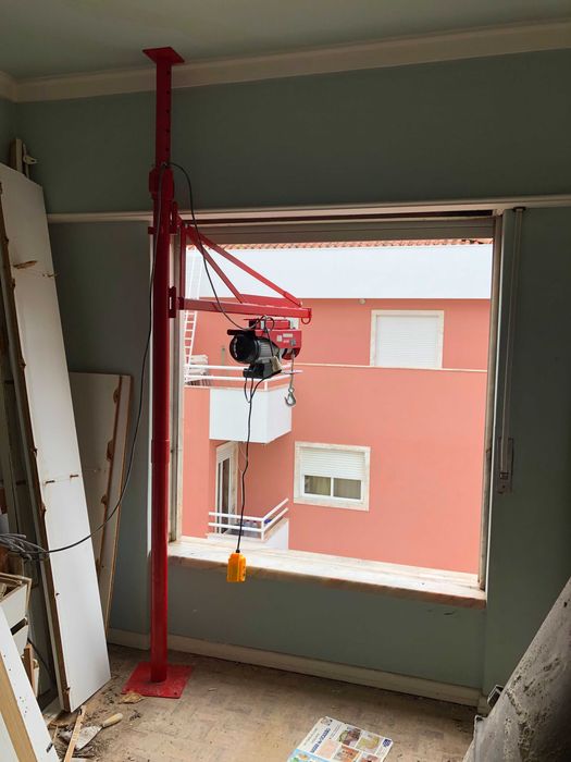 Suporte/Estrutura para guincho.