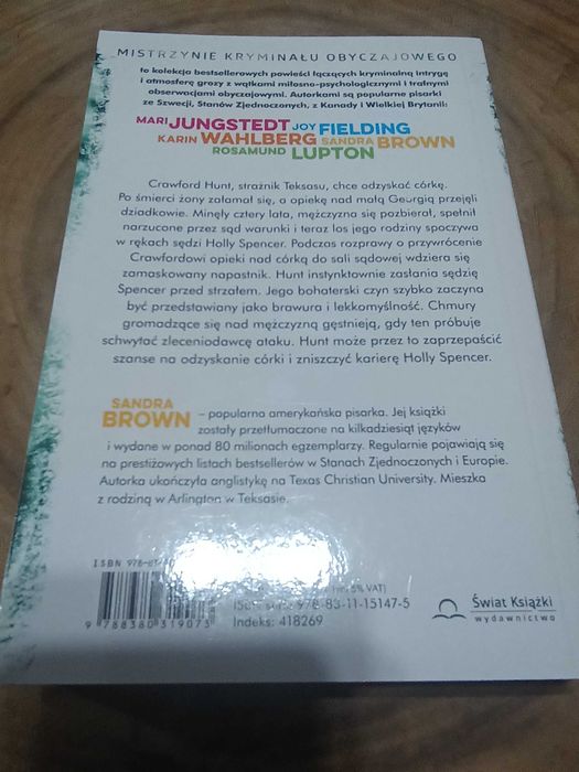 Sandra Brown "Spięcie"