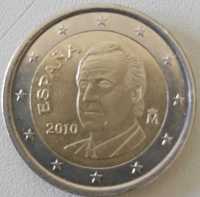 2 Euros de 2010, de Espanha, Rei Juan Carlos I