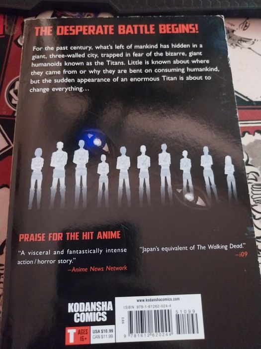 Manga - Attack of Titan 1