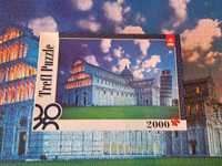 Puzzle 2000 Trefl, Krzywa Wieża w Pizie