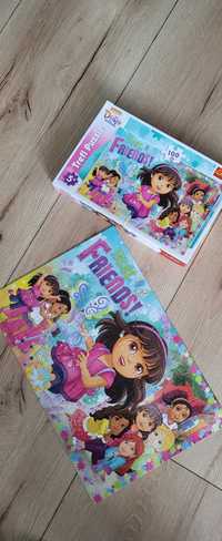 Puzzle Dora i księżniczka Zosia