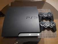 PS3 Slim 500gb +45 игр Gta 5, San Andreas/Mortal/Tekken/Fifa 19...