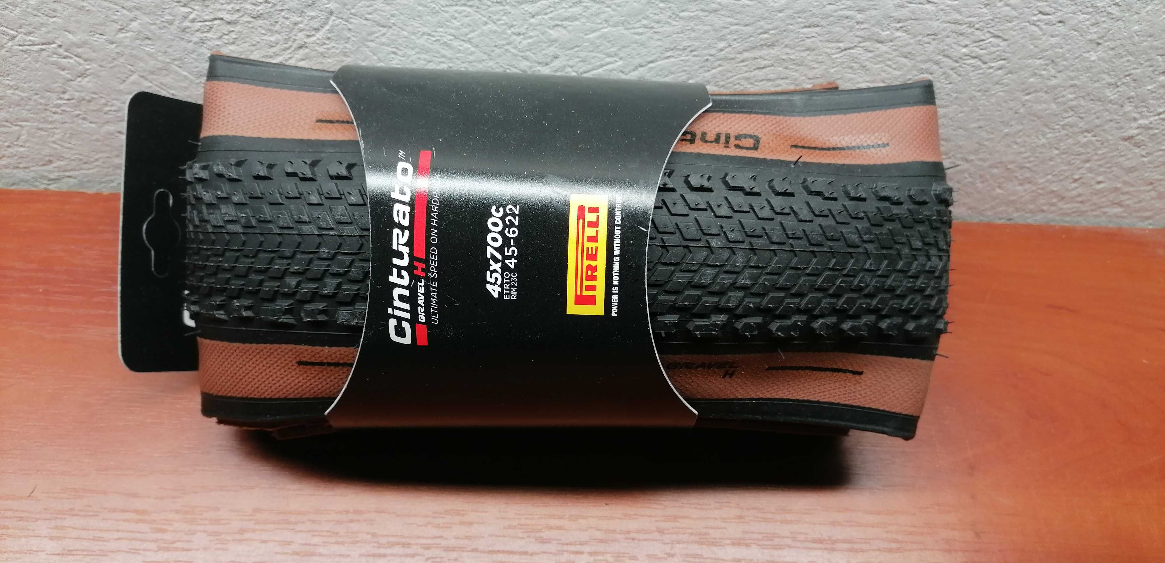 Nowa opona Pirelli Cinturato Gravel H 45C 45x700c 45-622 RIM 23C
