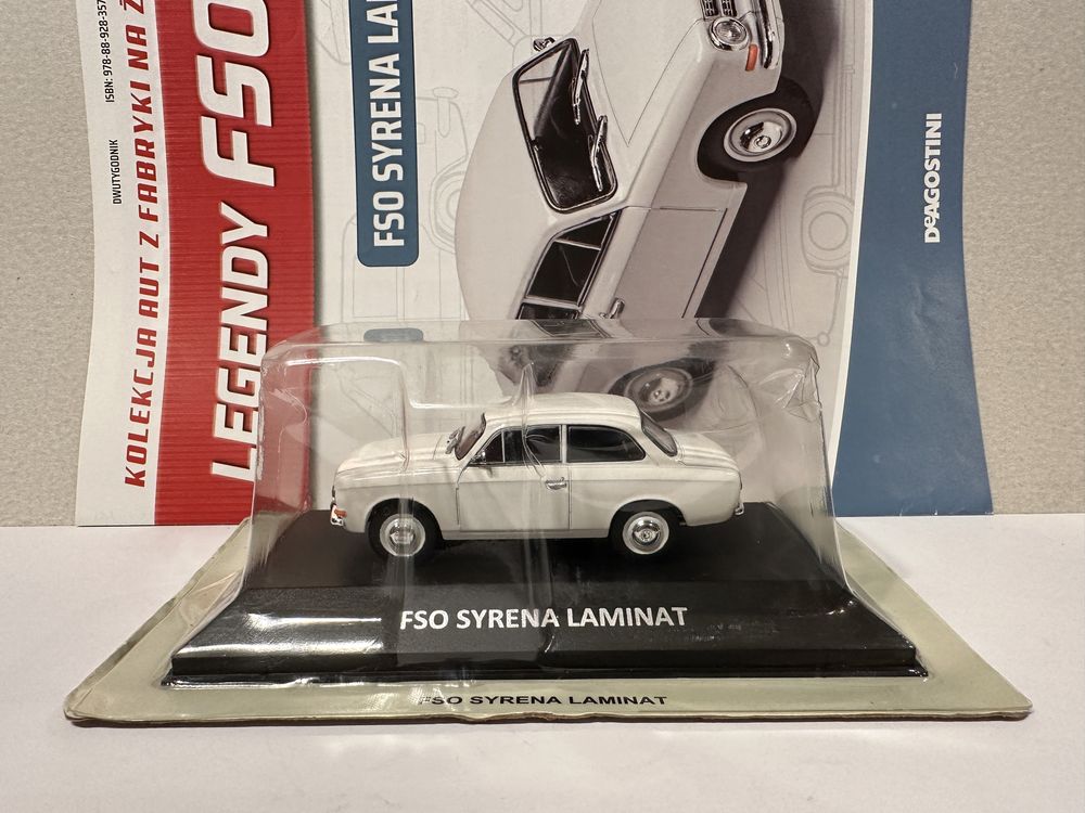 FSO Syrena Laminat 1:43 Legendy FSO DeAgostini