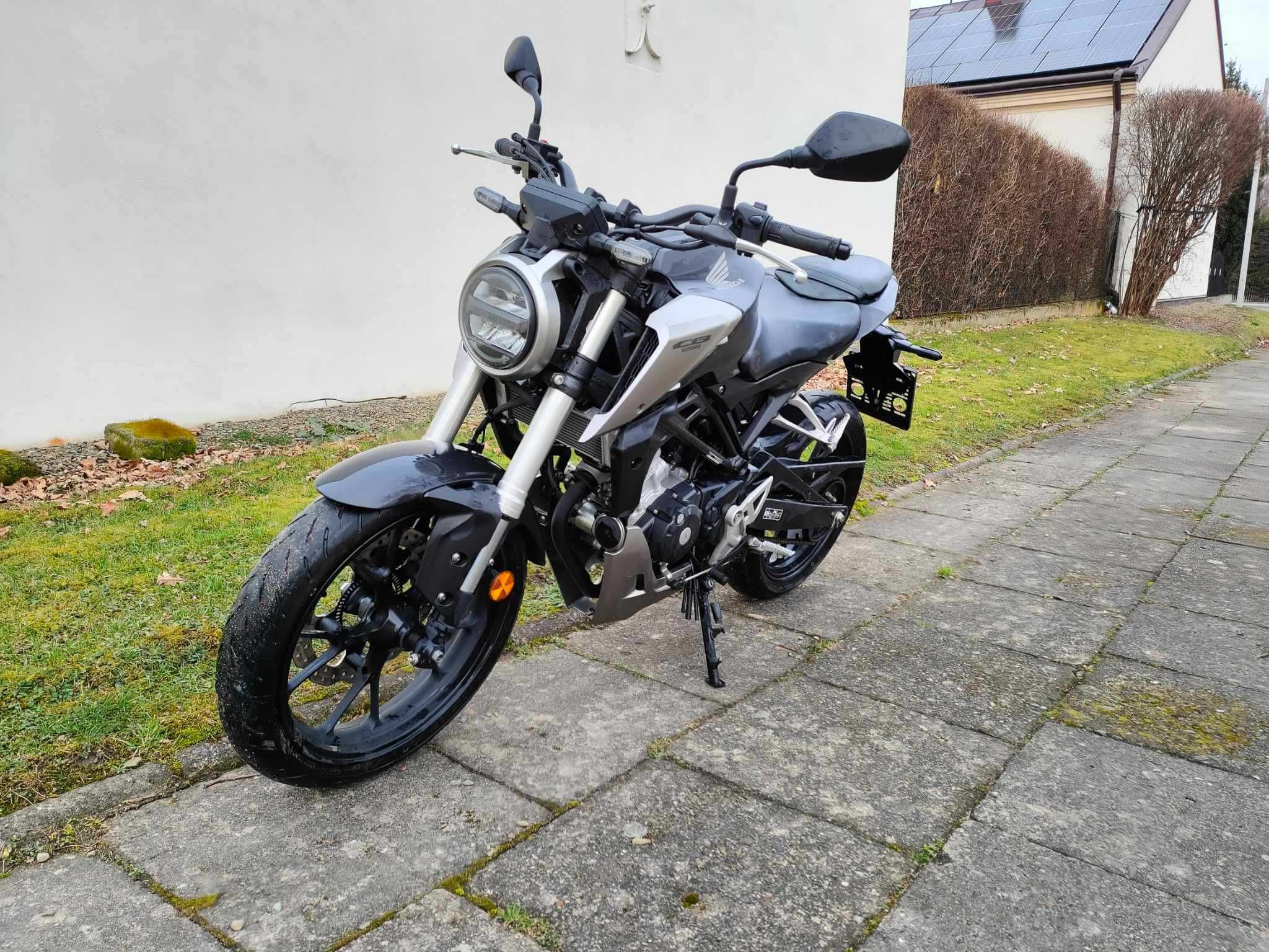 2020 HONDA CB125 R Przebieg 3729 km Bezwypadkowy Transport ABS Raty