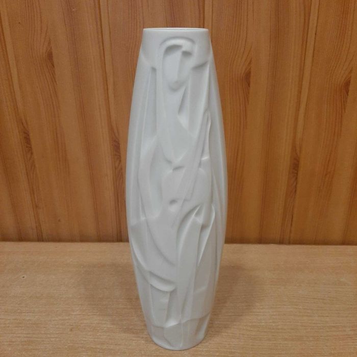 Niezwykły wazon 32cm Rosenthal The Lute Player proj. Cuno Fischer 1961