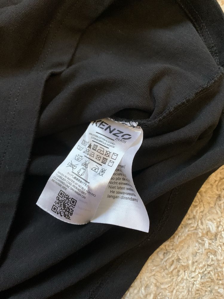 футболка Kenzo в новом стані, вишите лого