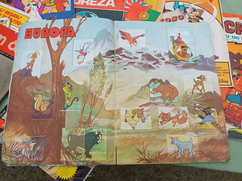 Caderneta Zoo Dianey (5 cromos em falta)