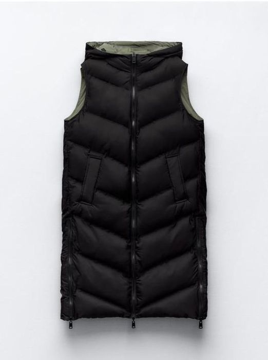 Жилетка Zara рр S куртка пуфер