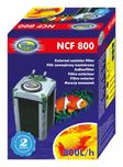 Filtr zewnętrzny kubełowy o mocy 800 l/h  Aqua Nova NCF 800