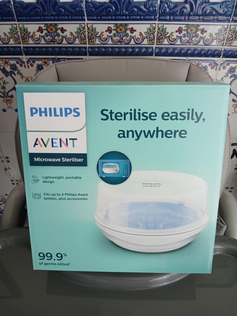Esterilizador Philips Avent microondas biberões bebe