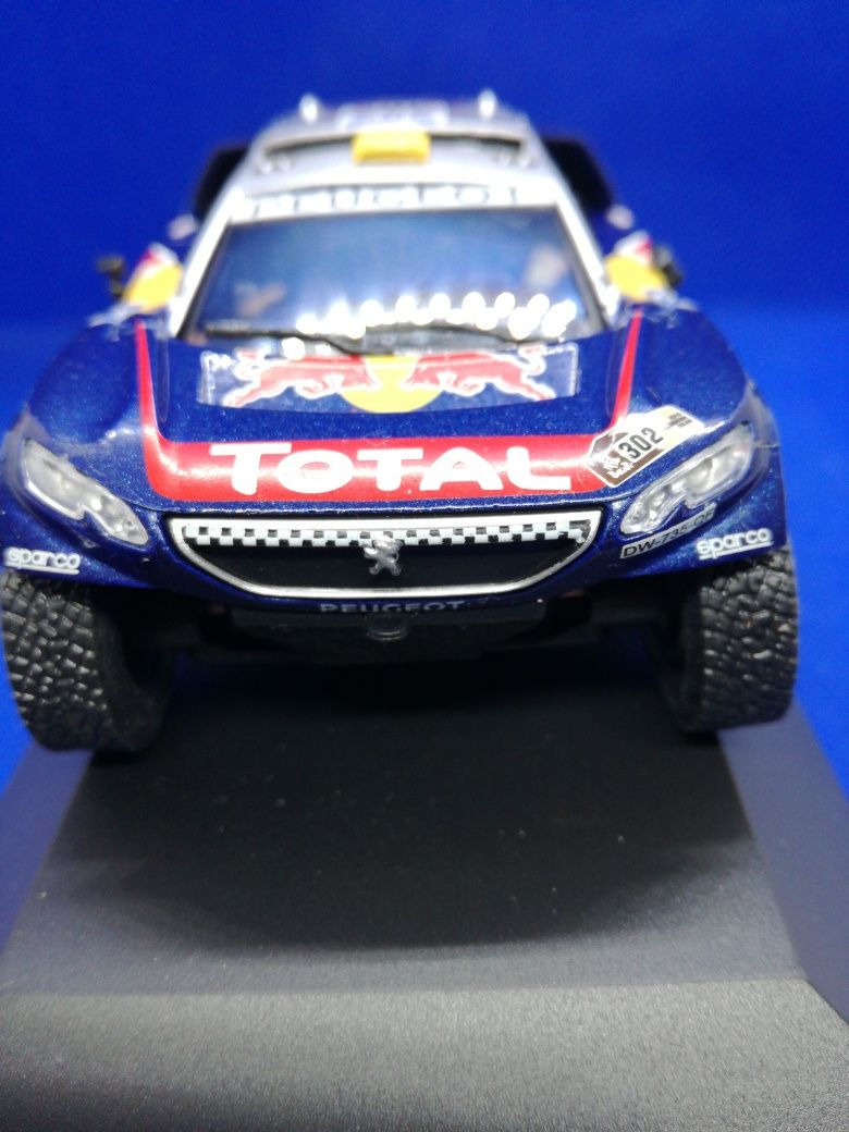 Miniaturas 1/43 Peugeot do Dakar Novos