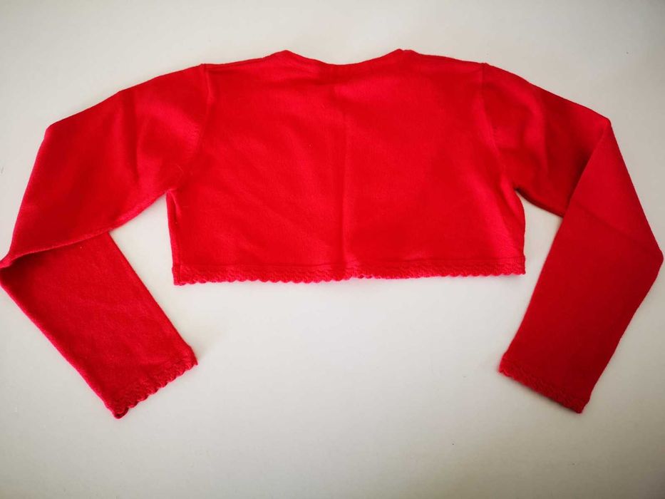 Bolero vermelho - Mayoral - 6 anos - em excelentes condições