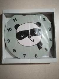 Zegar ścienny panda