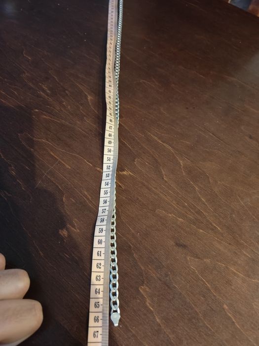 Srebrny łańcuszek pancerka 925