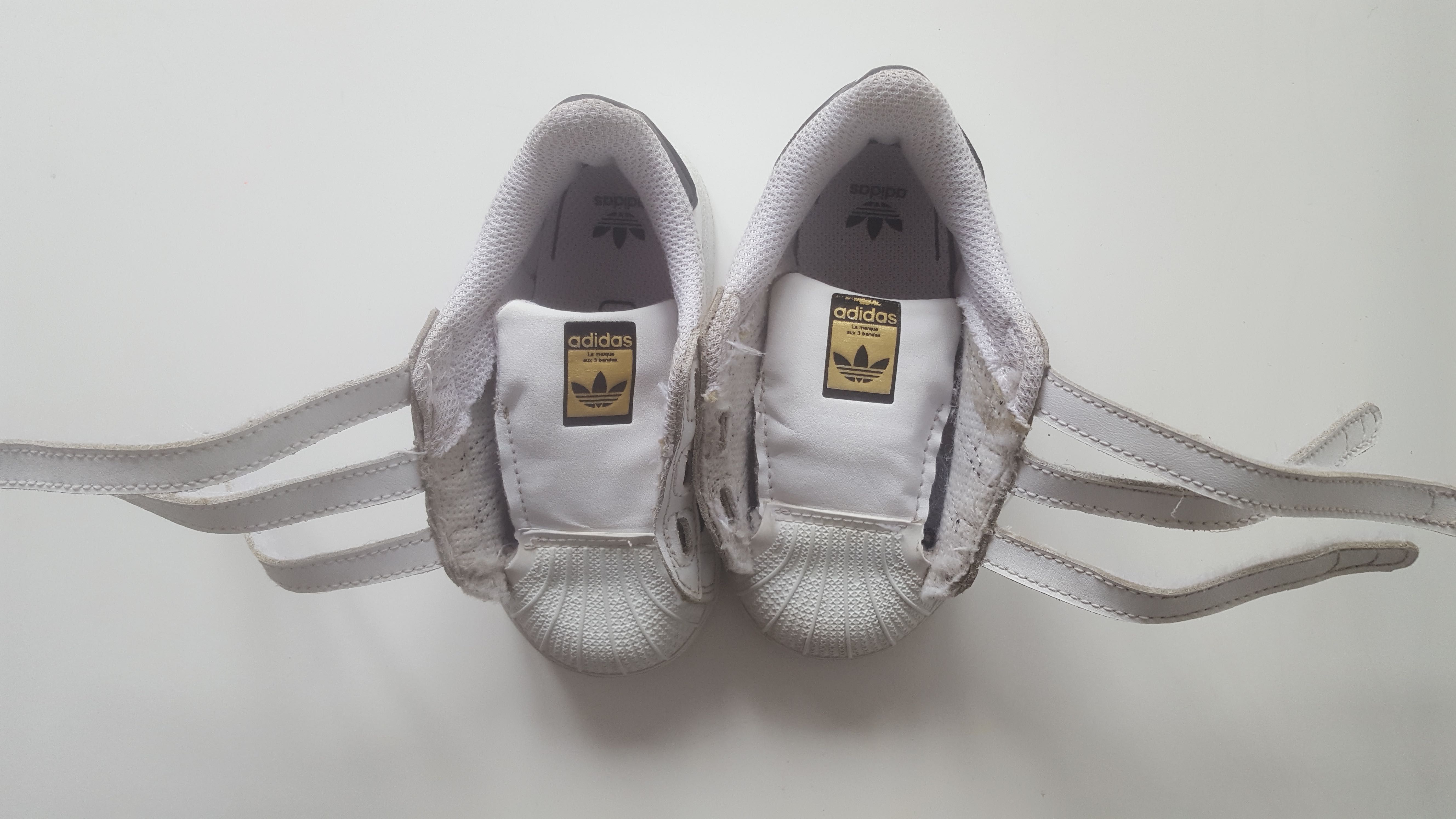 Buty Adidas Superstar rzepy  22 używane
