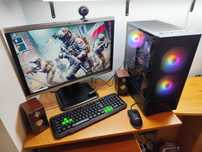 Fajny gamingowy komputer. RX570 8GB, 32GB RAM+monitor+akcesoria