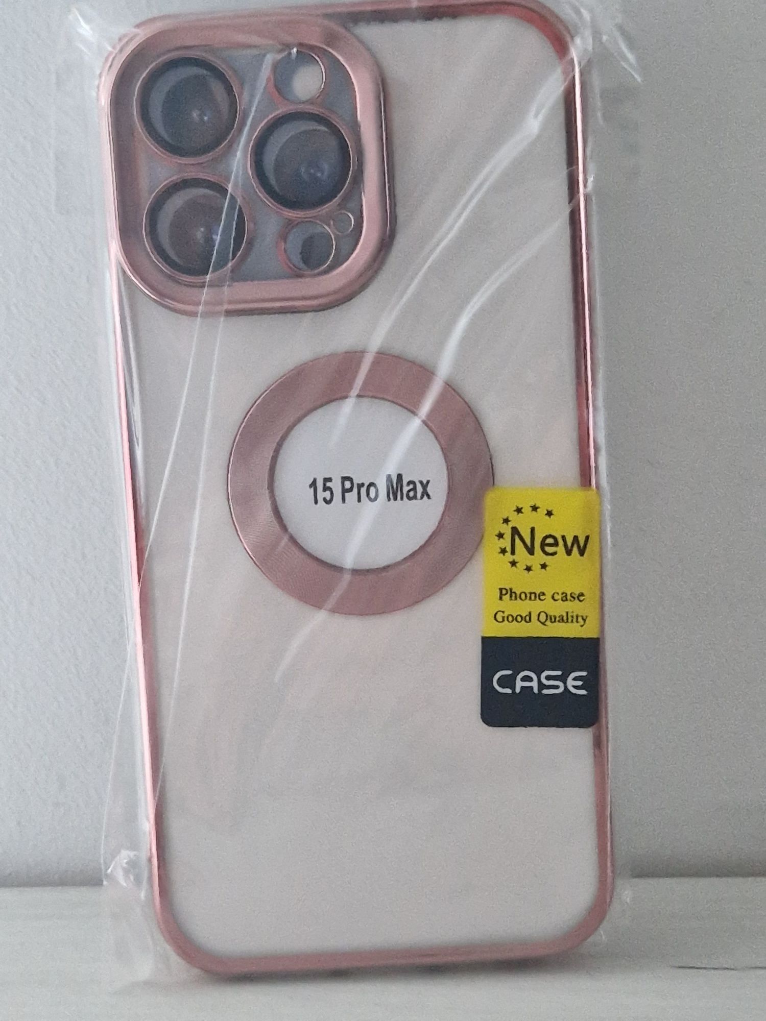 Beauty Clear Case do Iphone 15 Pro Max różowy