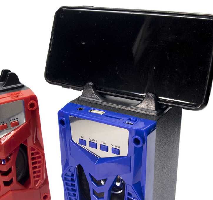 - Przenośny głośnik odtwarzacz MP3 Bluetooth AUX FM USB TF card party
