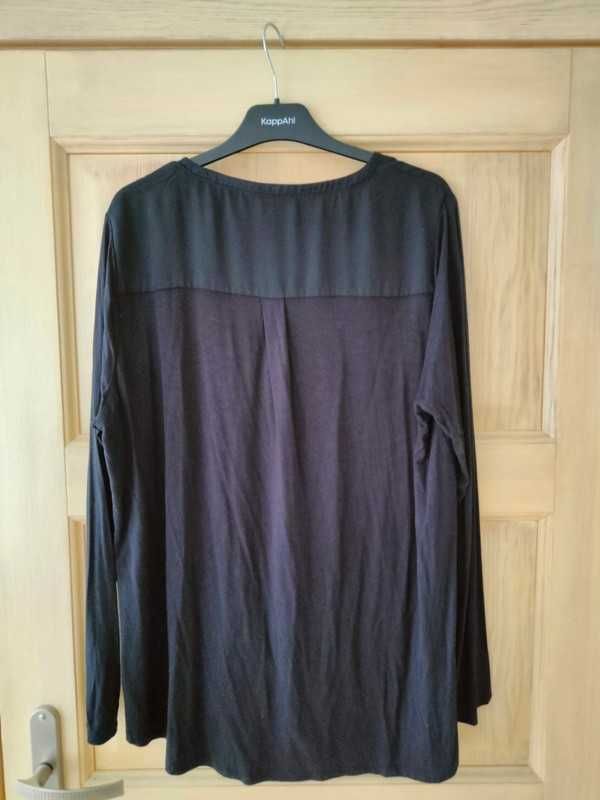 Czarna koszula Tchibo 44/46 lekka bluzka tunika