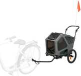 Przyczepka rowerowa dla psa S: 64 × 92 × 80/130, z amortyzacją