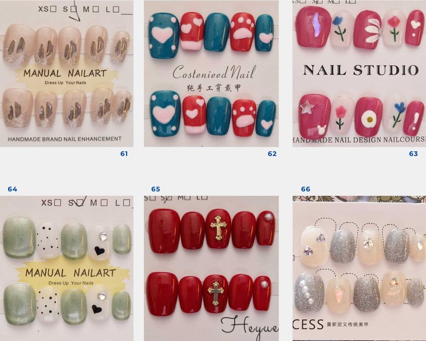 Unhas Postiças Tamanho S (2)