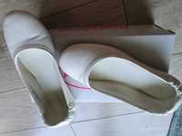 Baletki białe buty Komunia rozm 31