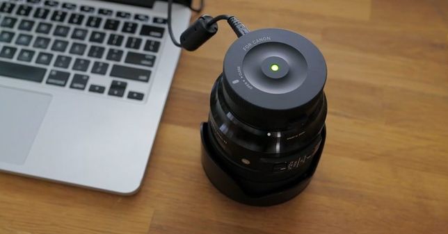 Sigma Art USB DOCK Canon прошивка, настройка фокусу