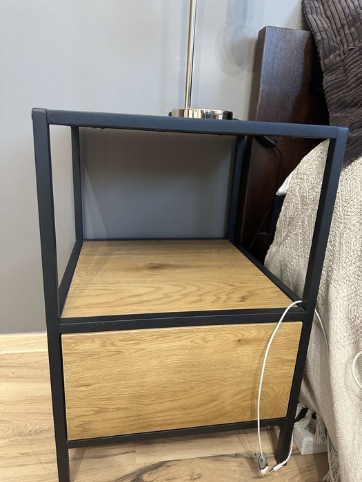 Szafka nocna styl skandynawski jysk