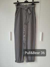 Spodnie chinosy z wysokim stanem Pull&Bear 36