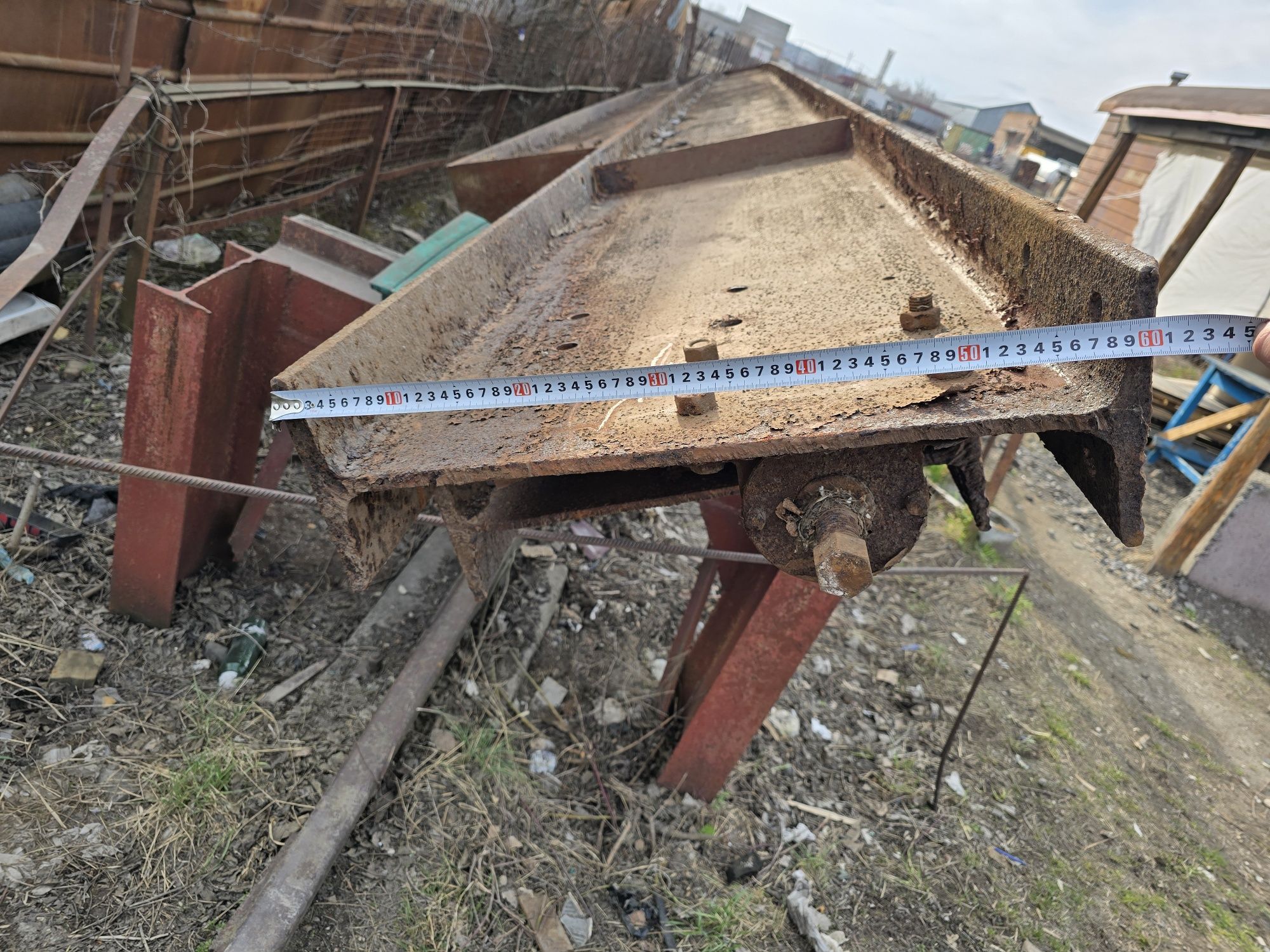 Двутаврова балка 60 см., спарена 15 метрів, 2 шт. під автоваги
