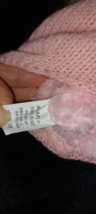 Шапочка зимова на дівчинку