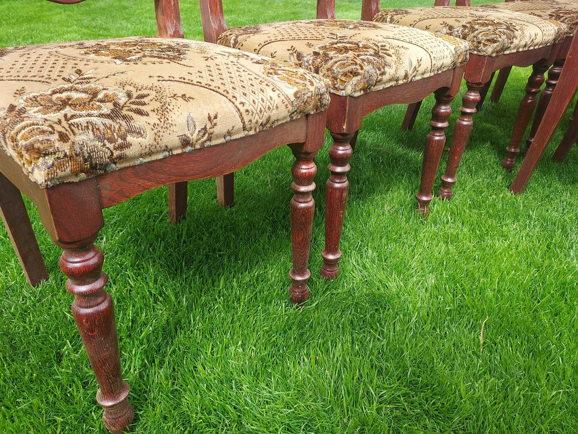 Krzesła drewniane do renowacji. 8 sztuk