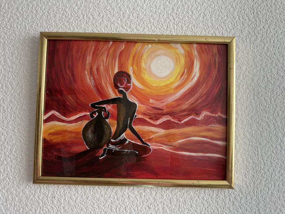 Картина акрилом з рамкою