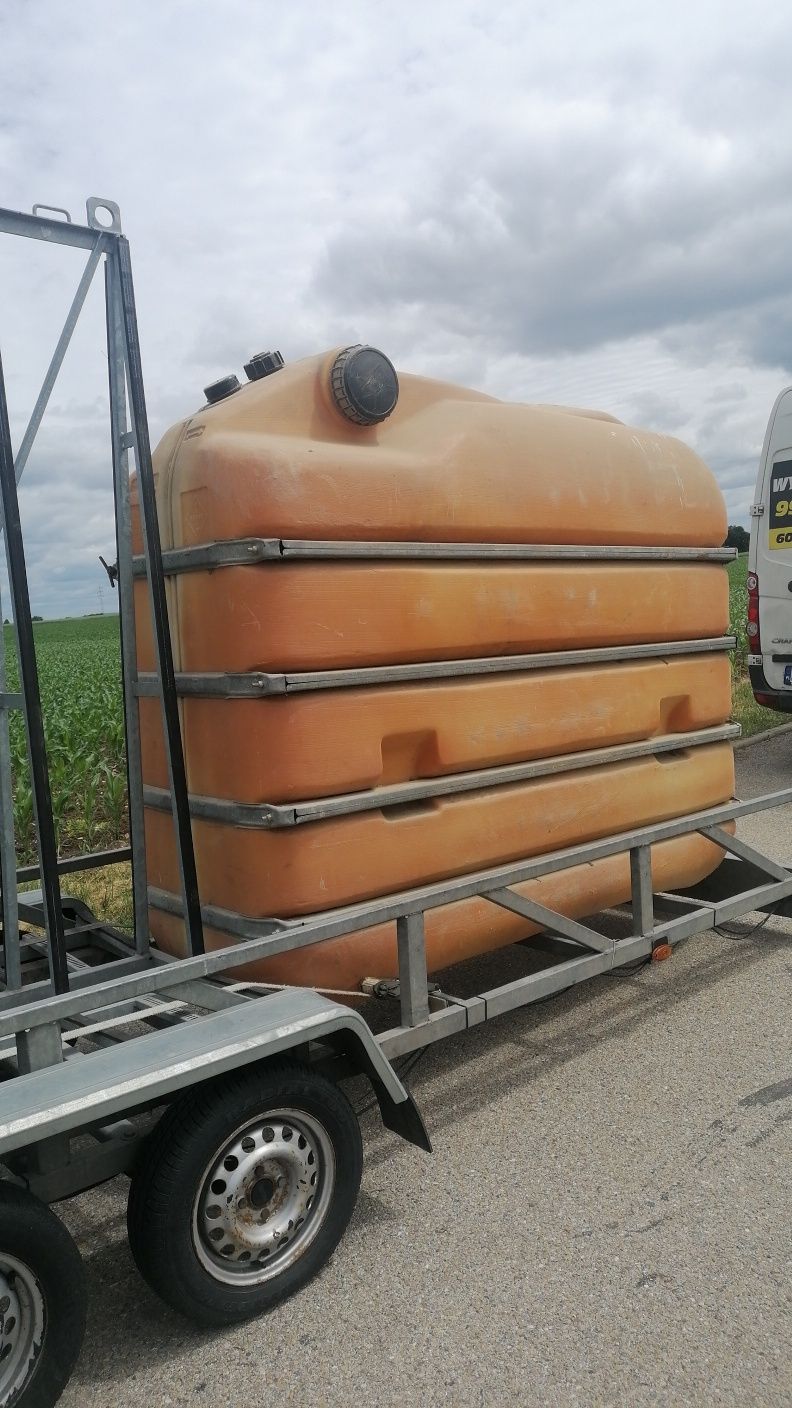 Zbiornik 3000 litrów na wodę opał szambo czysty RSM