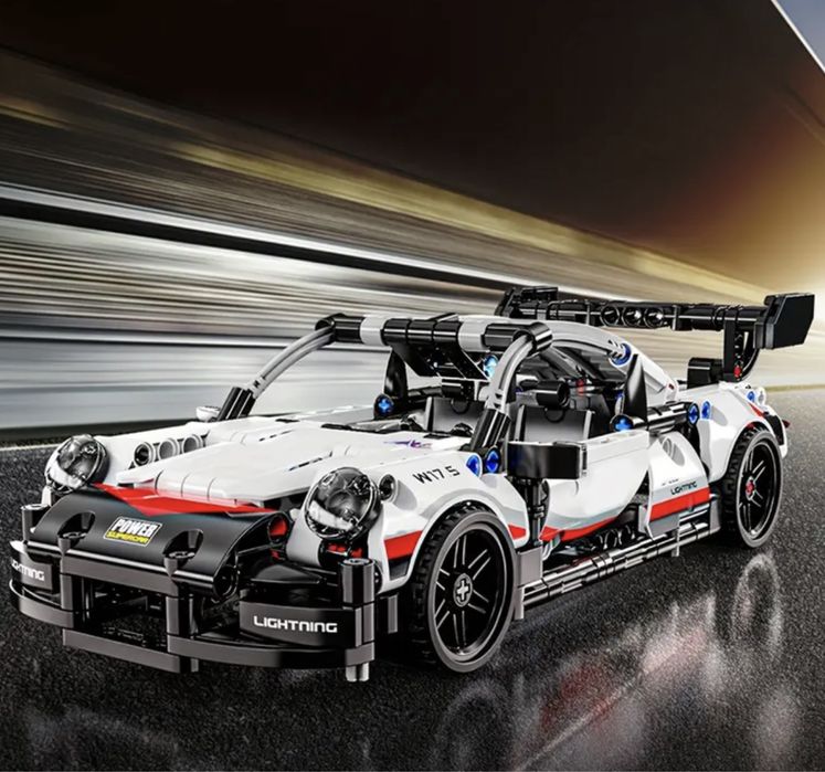 АКЦИЯ 600 деталей Конструктор 25*12 спортивная машина lego