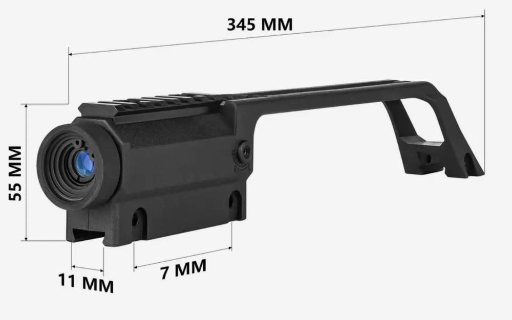 G 36 alça de mira telescópica 3.5X  Airsoft