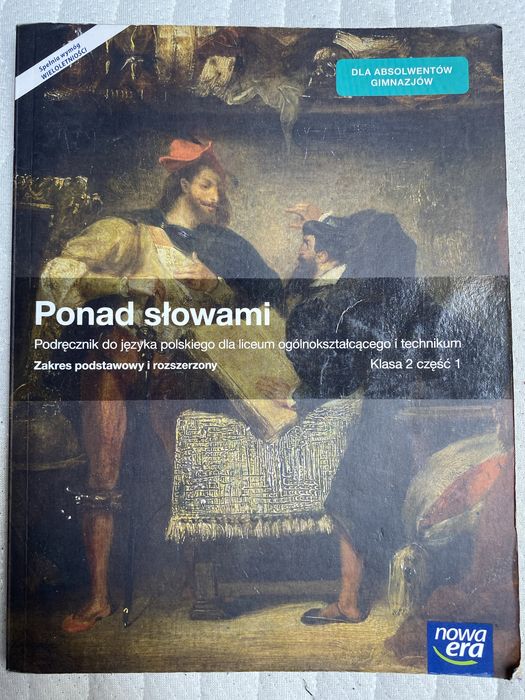 Ponad słowami zakres podstawowy i rozszerzony podrecznik do jezyka pl