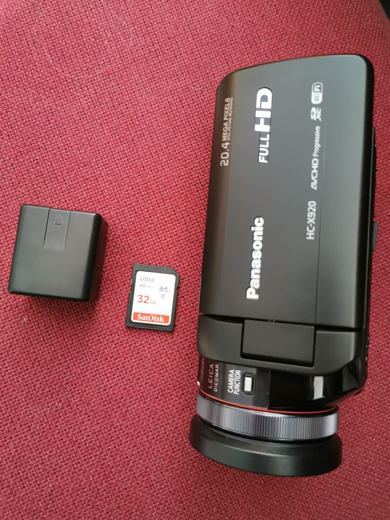 Kamera Panasonic hc x920 jak nowa