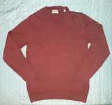 Sweter bordowy Montego rozm. S