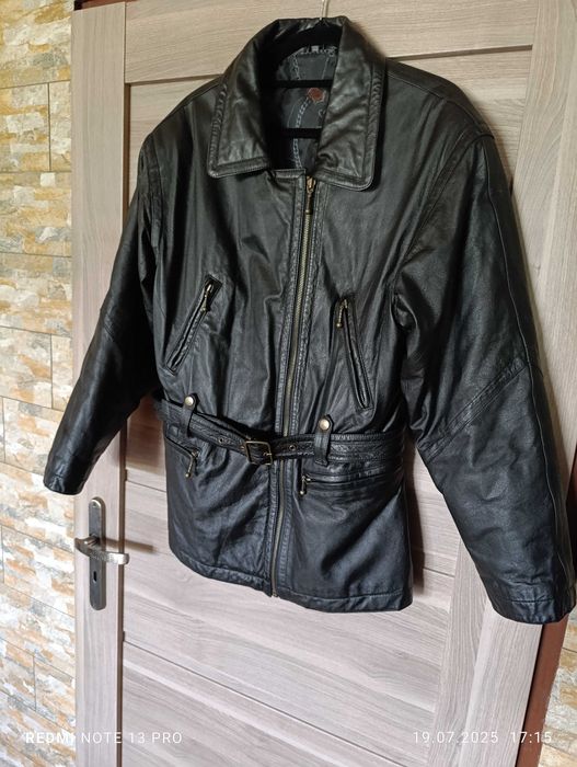 kurtka skórzana Vintage