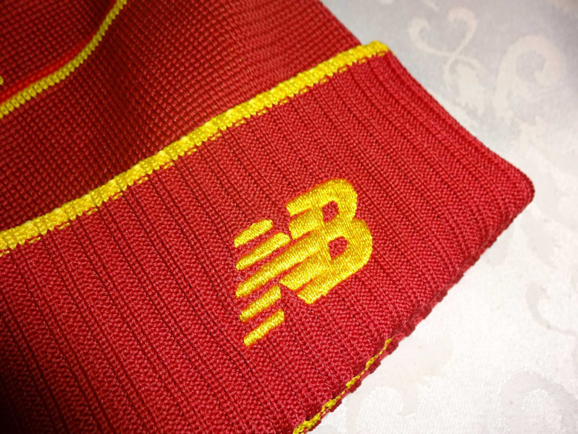 NEW BALANCE L.F.C. Heat oryg. ciepła zimowa czapka z pomponem OKAZJA