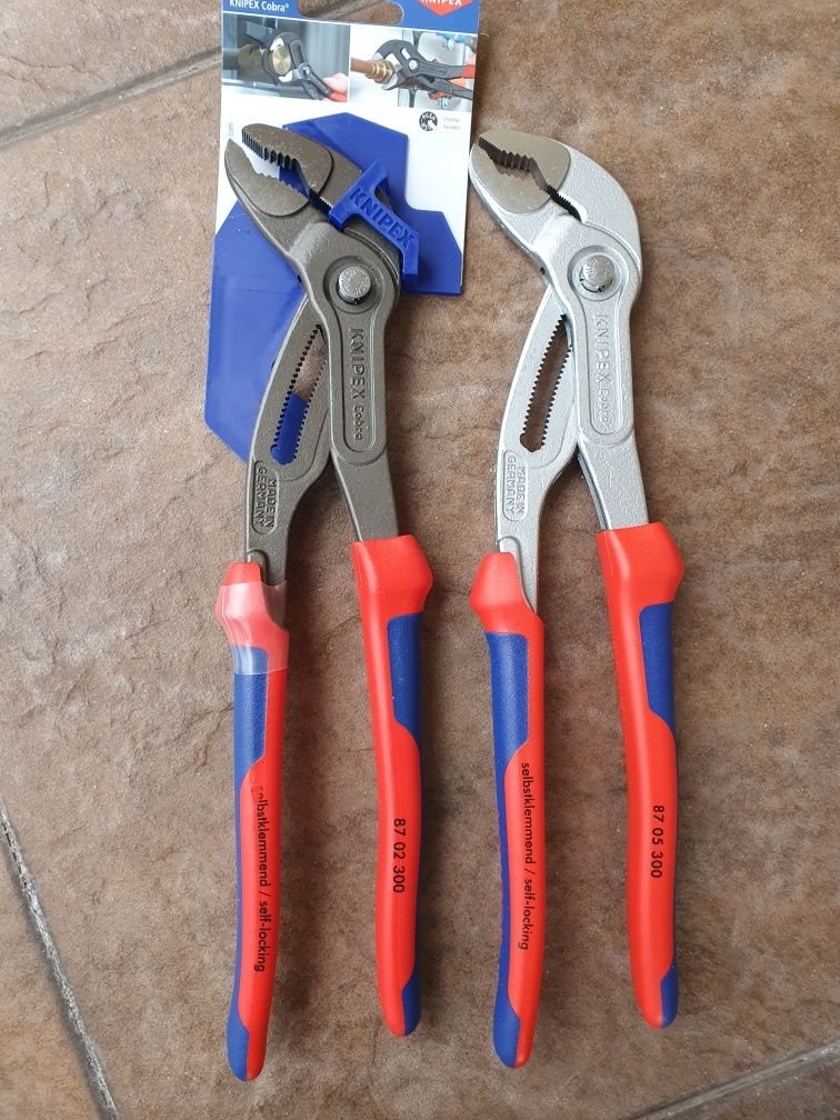 Knipex, клещи cobra, alligator, SmartGrip,RAPTOR.