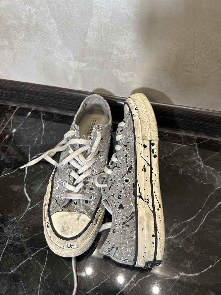 Кеди Converse сіро-білі 38 розмір