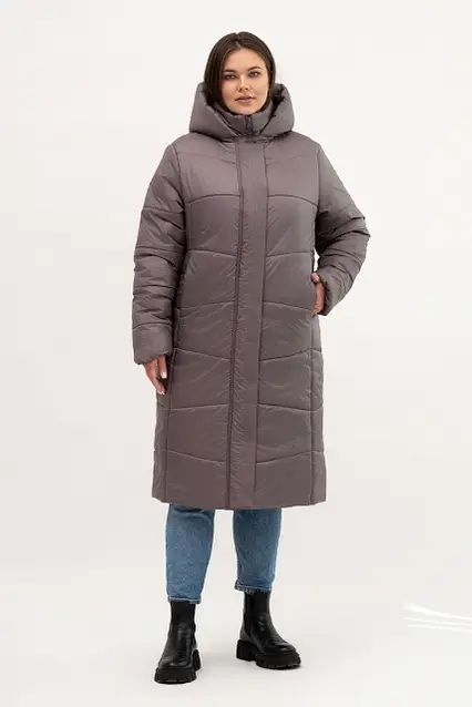 Жіночий зимовий пуховик, розміри 54 - 70
