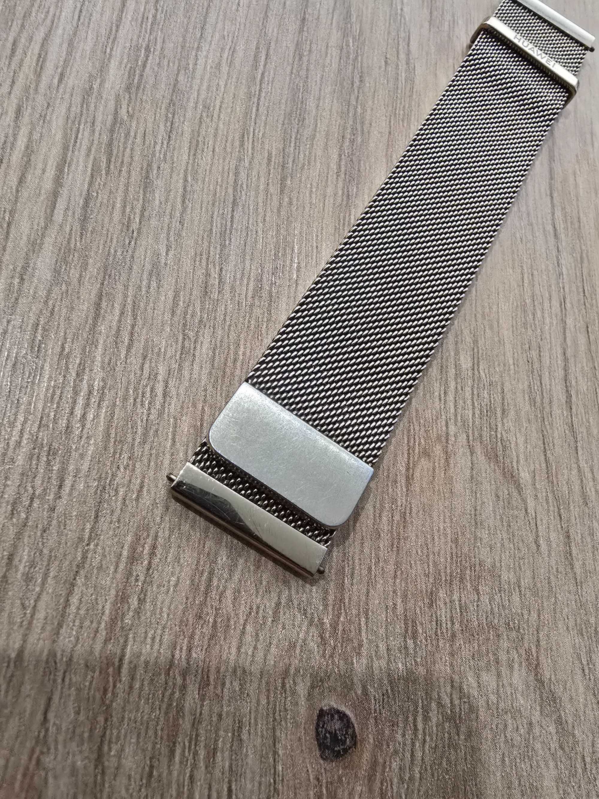 Oryginalna bransoleta huawei watch milanese gt gt2 gt3 20mm zlota