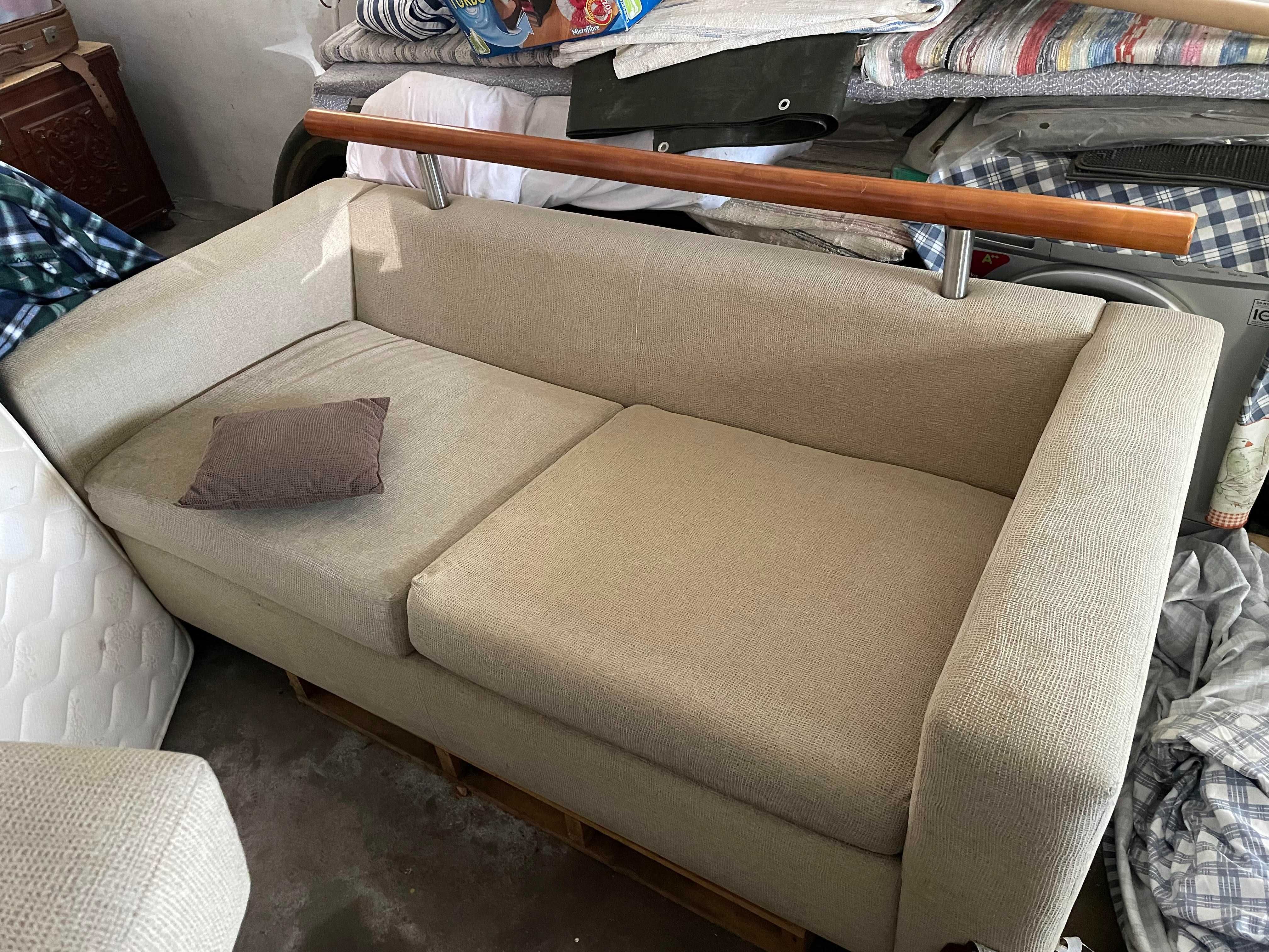Sofá cama de 3 lugares - cama de 2 lugares