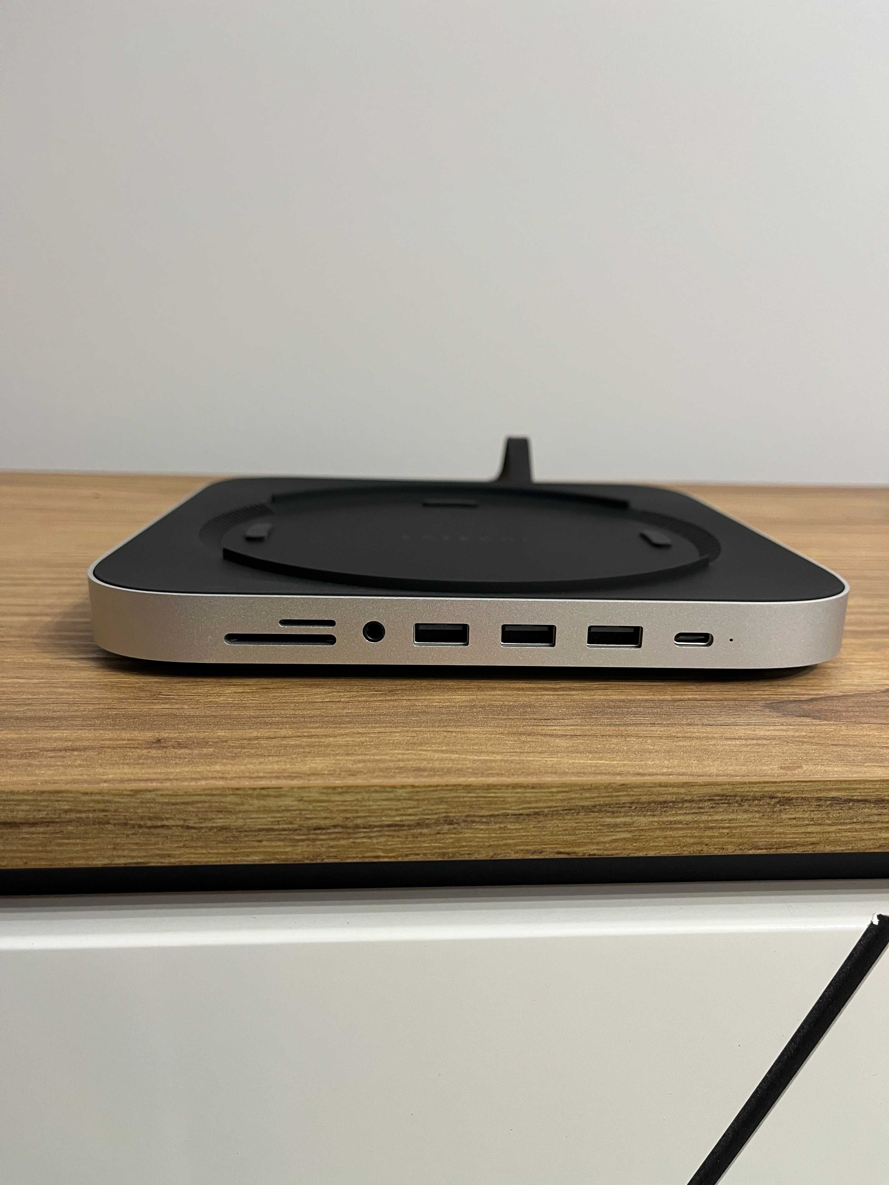 Satechi Aluminum Hub podstawka Mac Mini USB-C SD