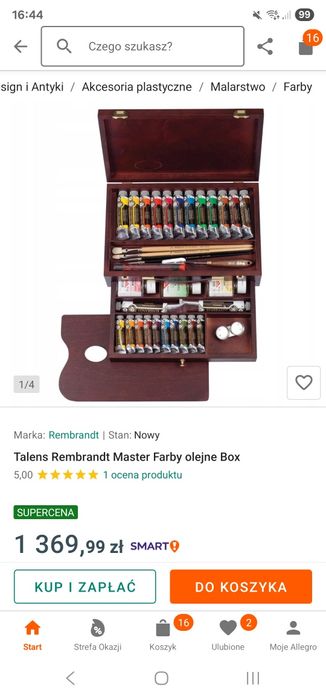 Rembrant Mater farby olejne box